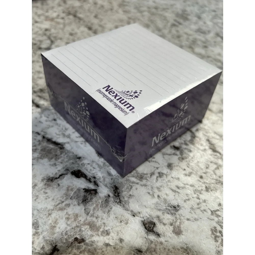 NEW Nexium Pharmaceutical Drug Rep Post-It Notes Retired